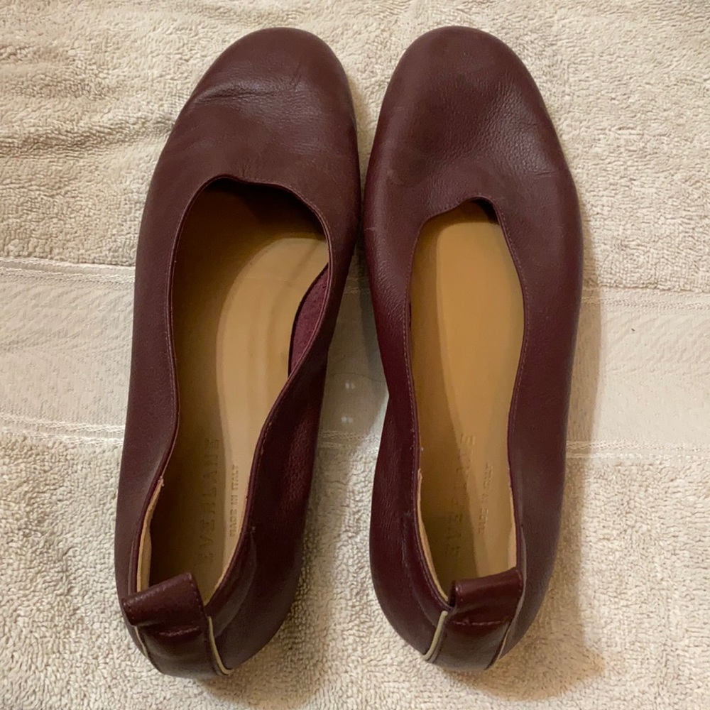Everlane Italian Leather Day Glove Flats